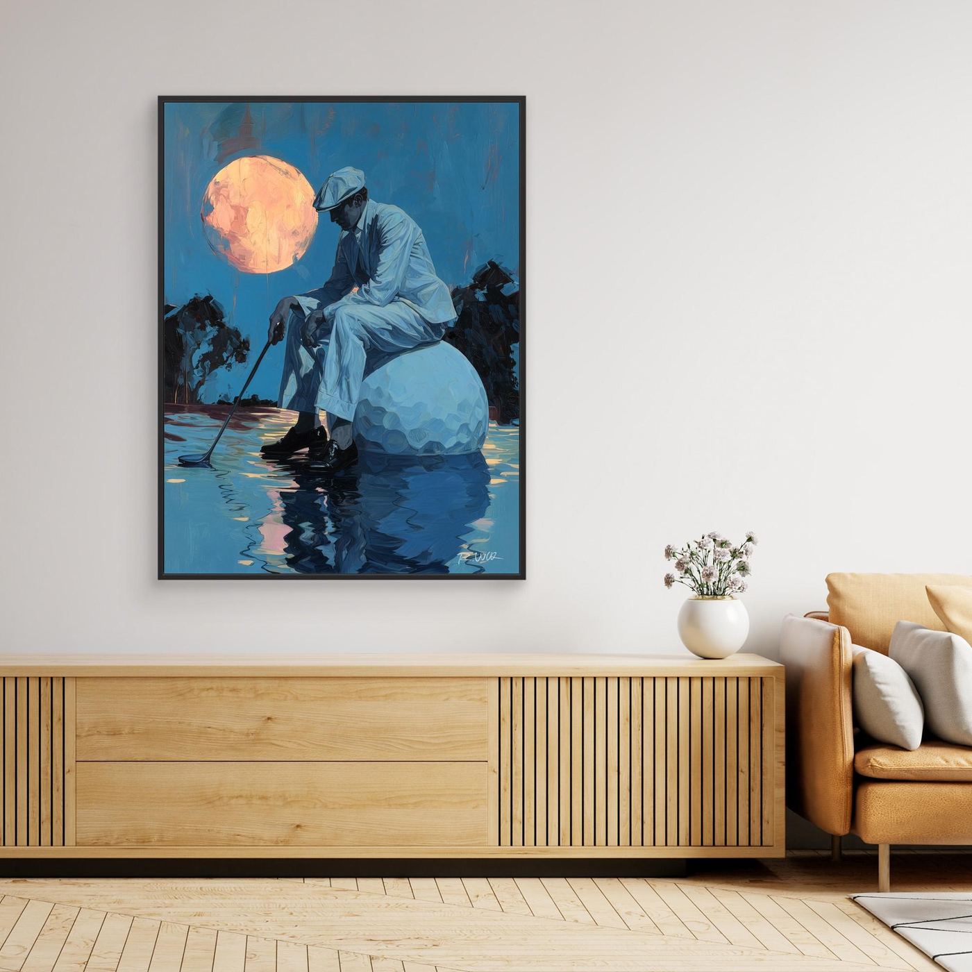 Mulligan at Moonrise