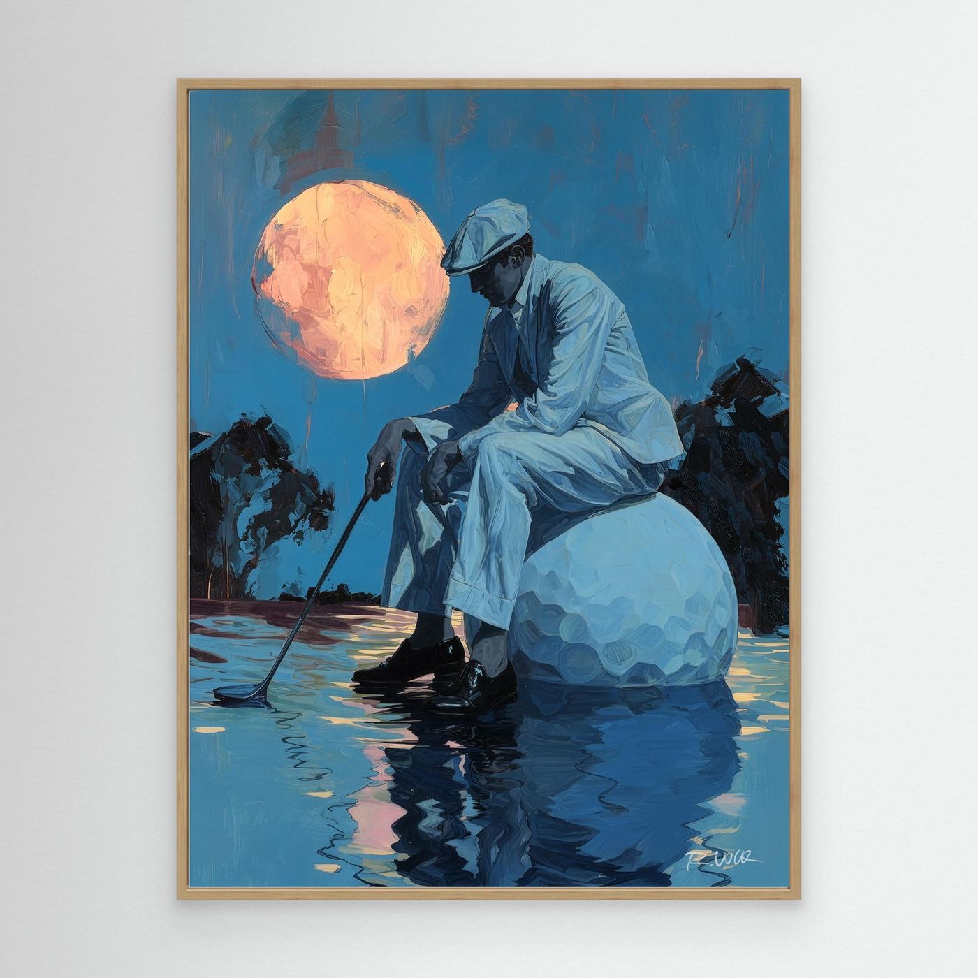 Mulligan at Moonrise