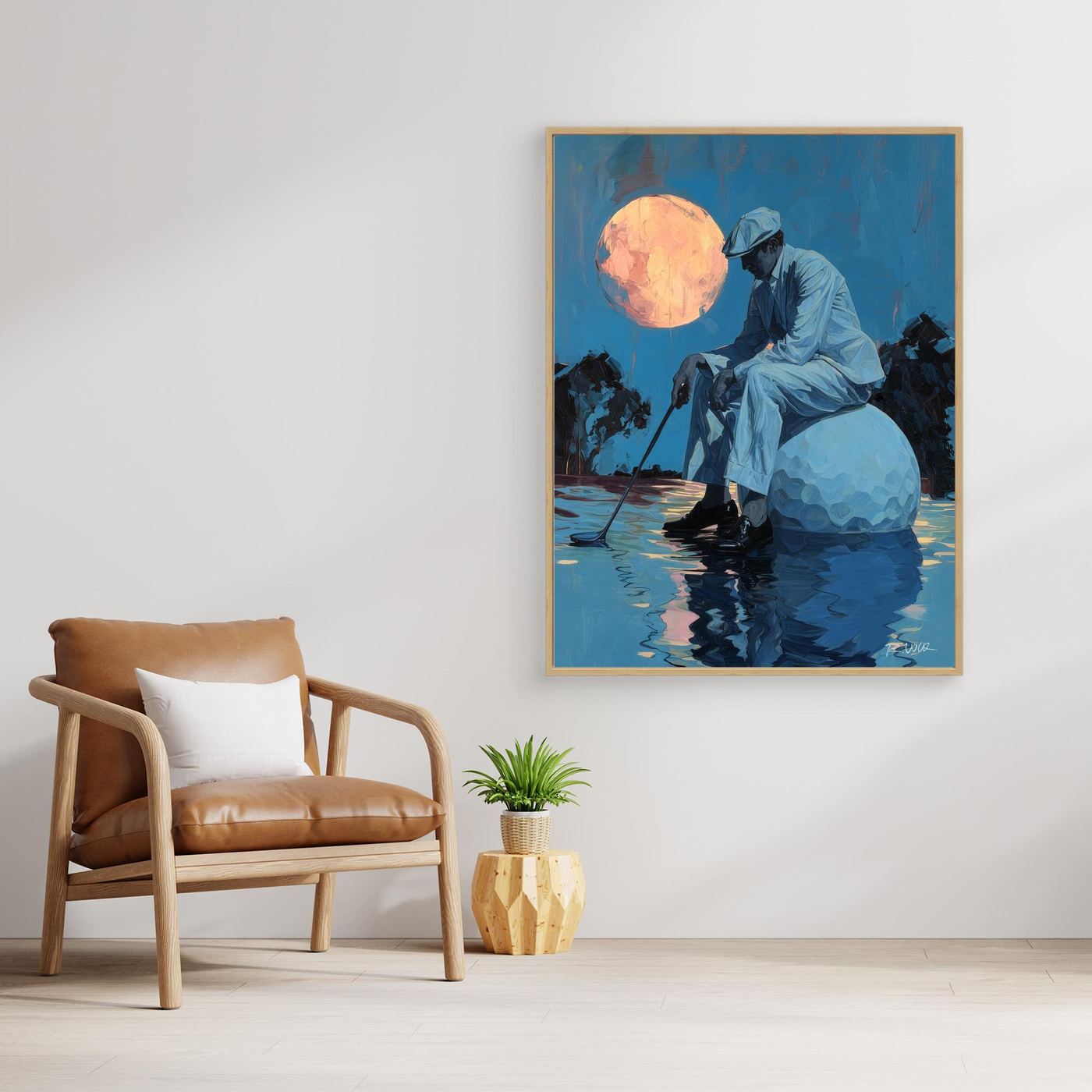 Mulligan at Moonrise