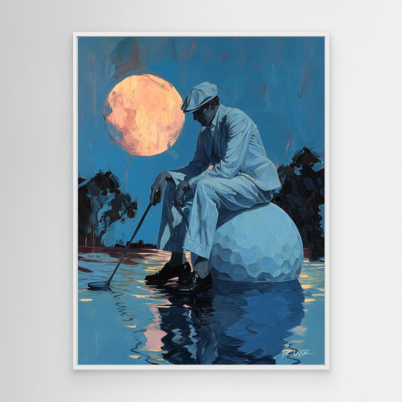 Mulligan at Moonrise